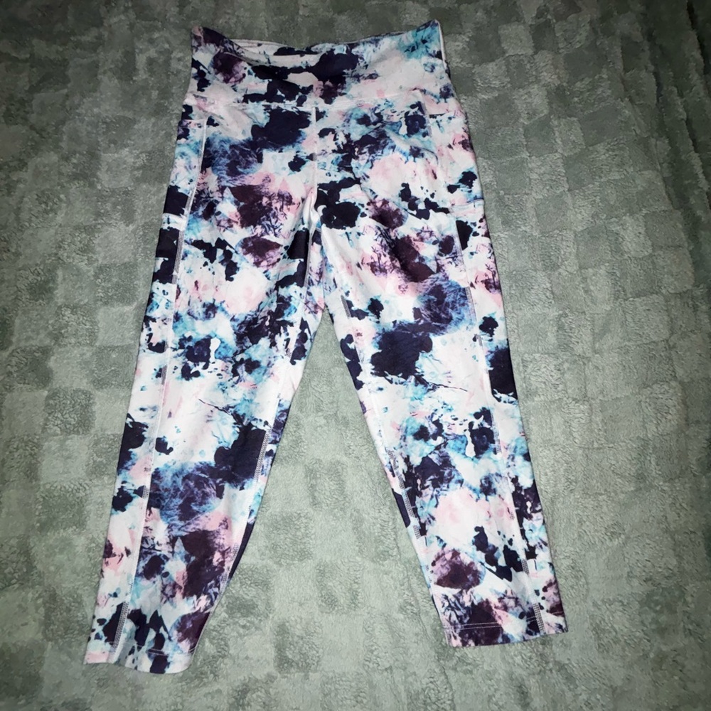Colorful Tie-Dye Women’s Leggings